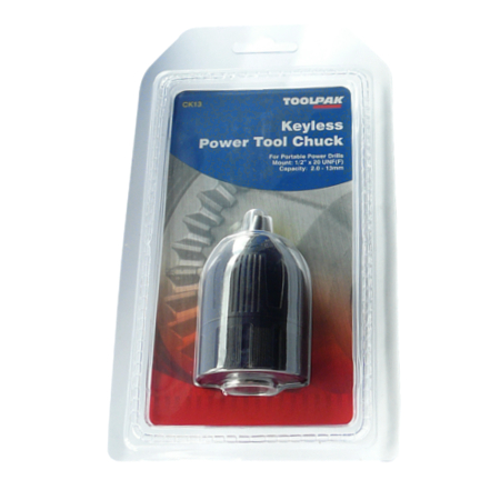 13mm Keyless Chuck Toolpak